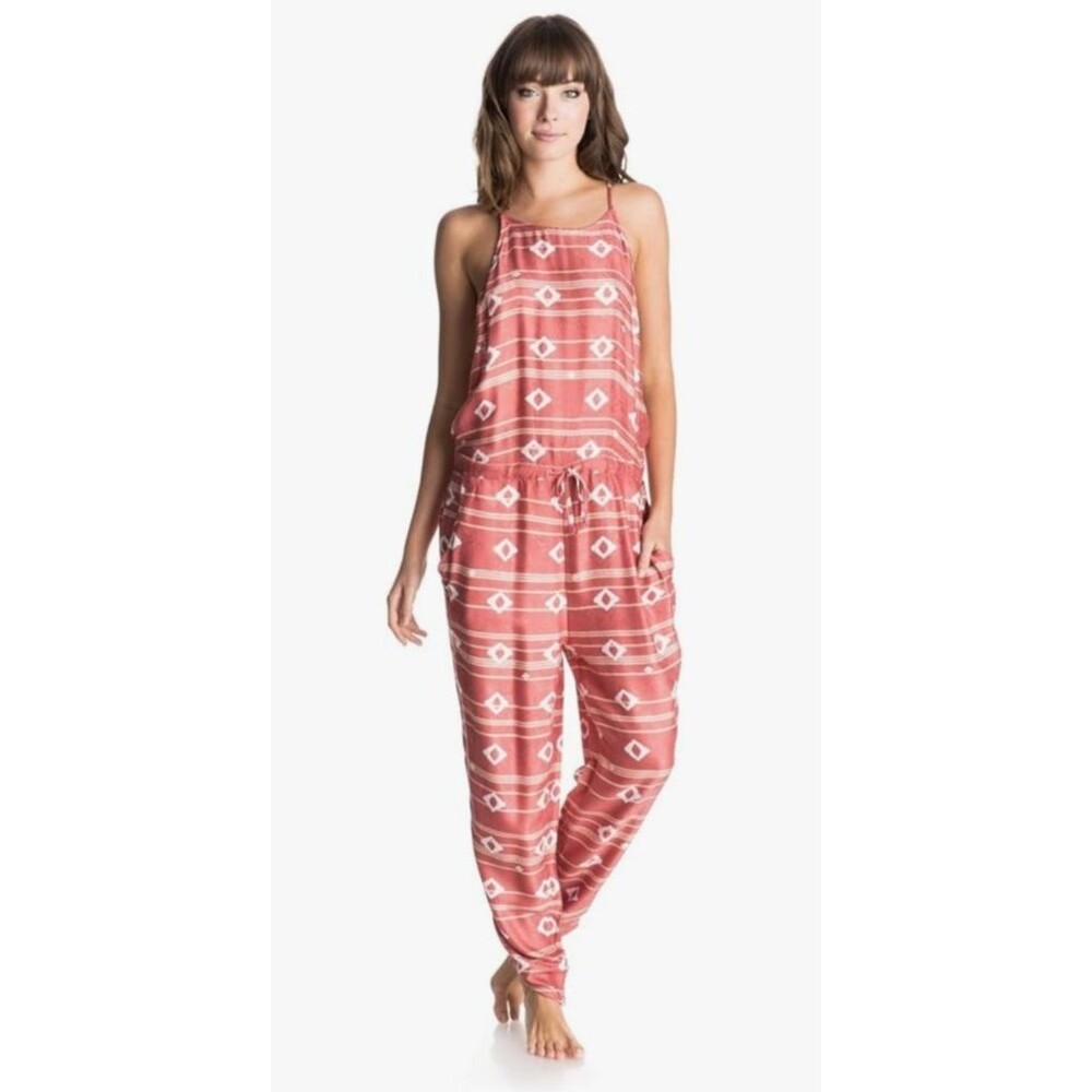 Roxy Jumpsuit Romper Size M Aztec Tribal Boho